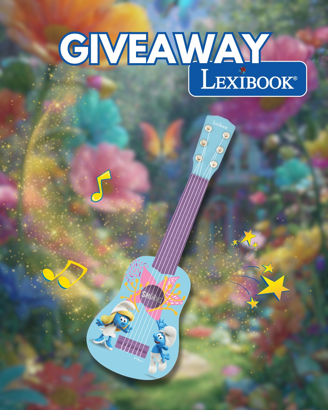The Smurfs Ukulele Giveaway