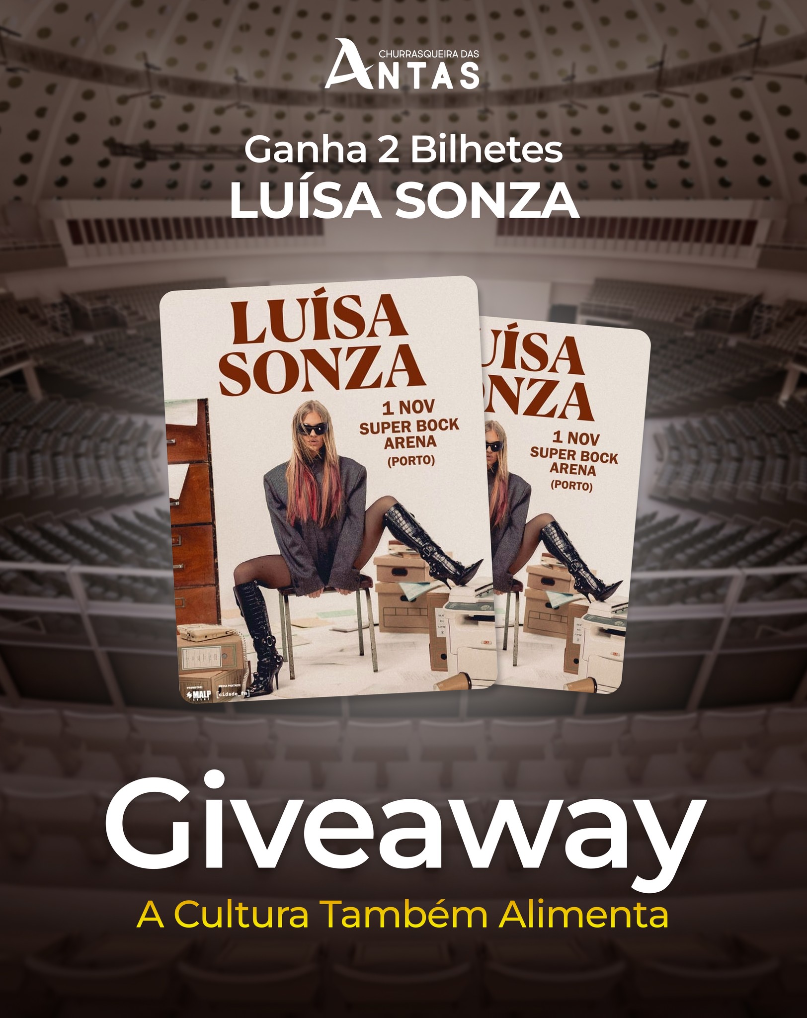 Luísa Sonza - Porto (Churrasqueira das Antas)