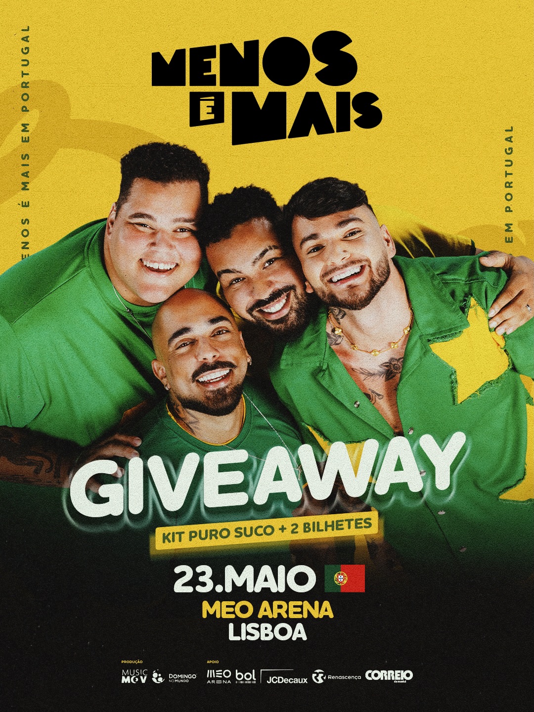 Concerto Menos é Mais Lisboa