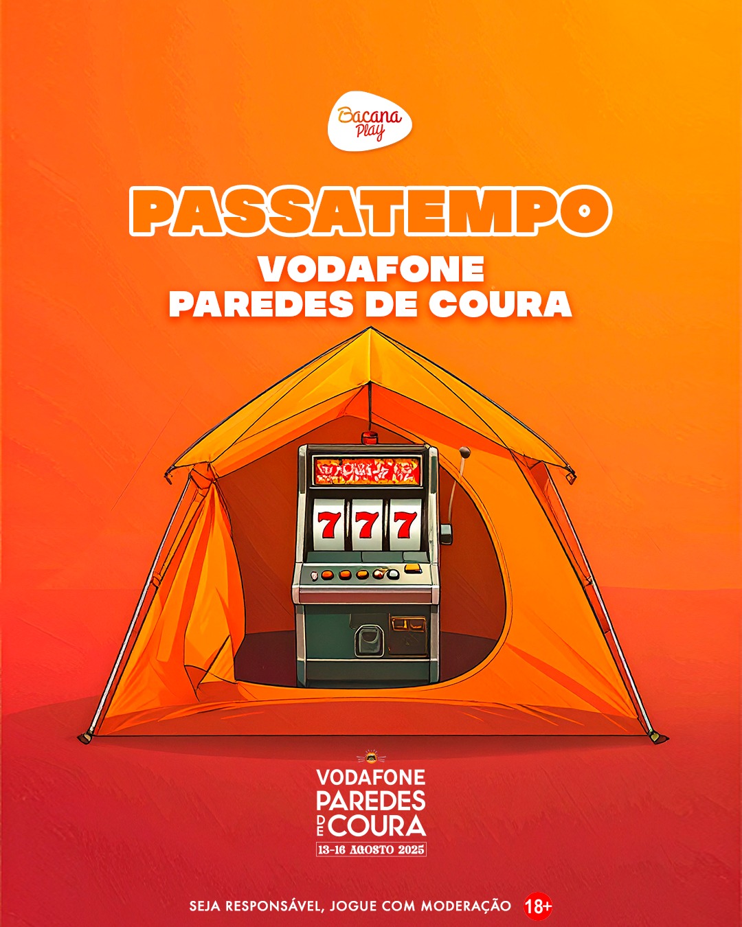 Passatempo Bacana Play Paredes de Coura