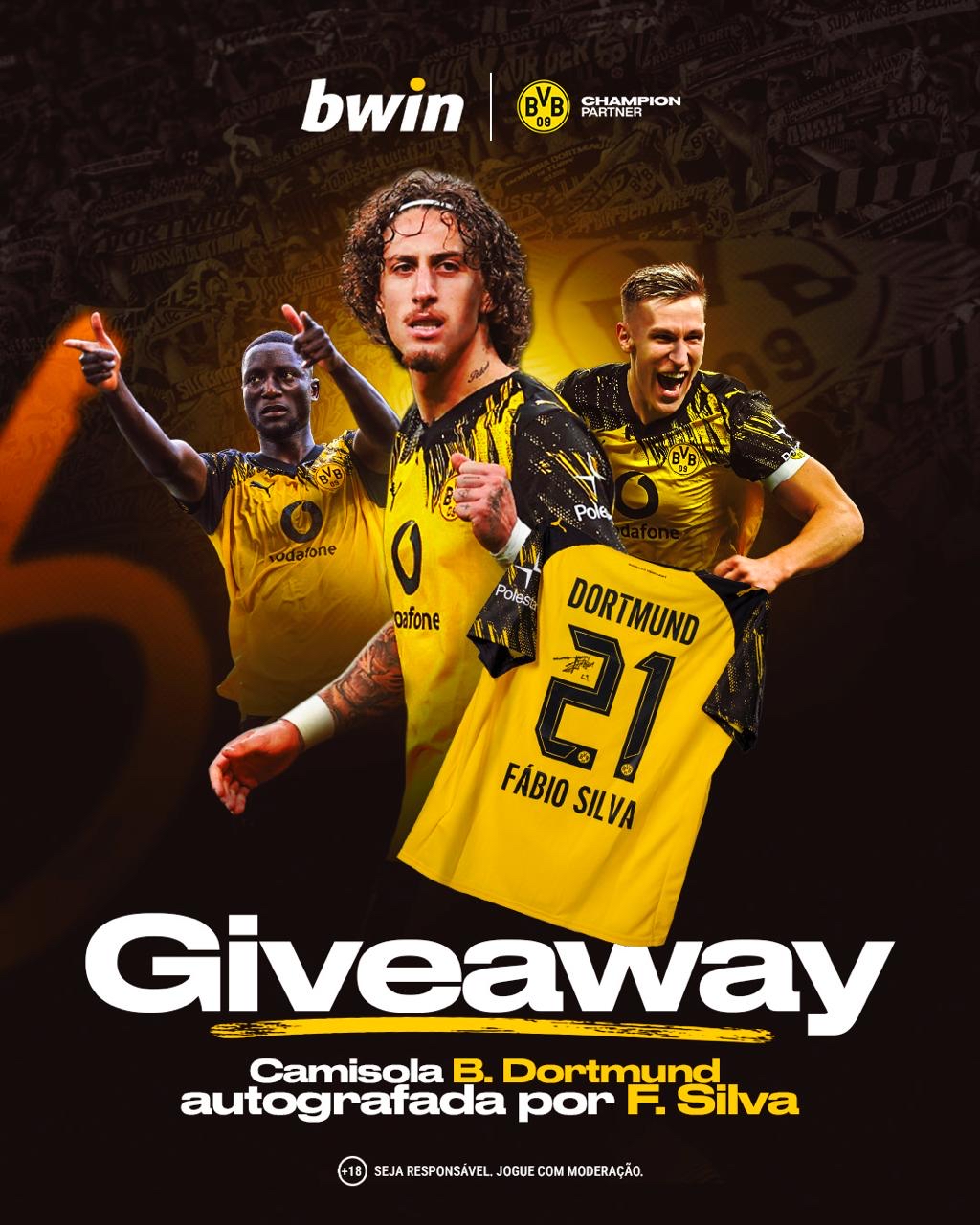 Camisola Borussia Dortmund Autografada