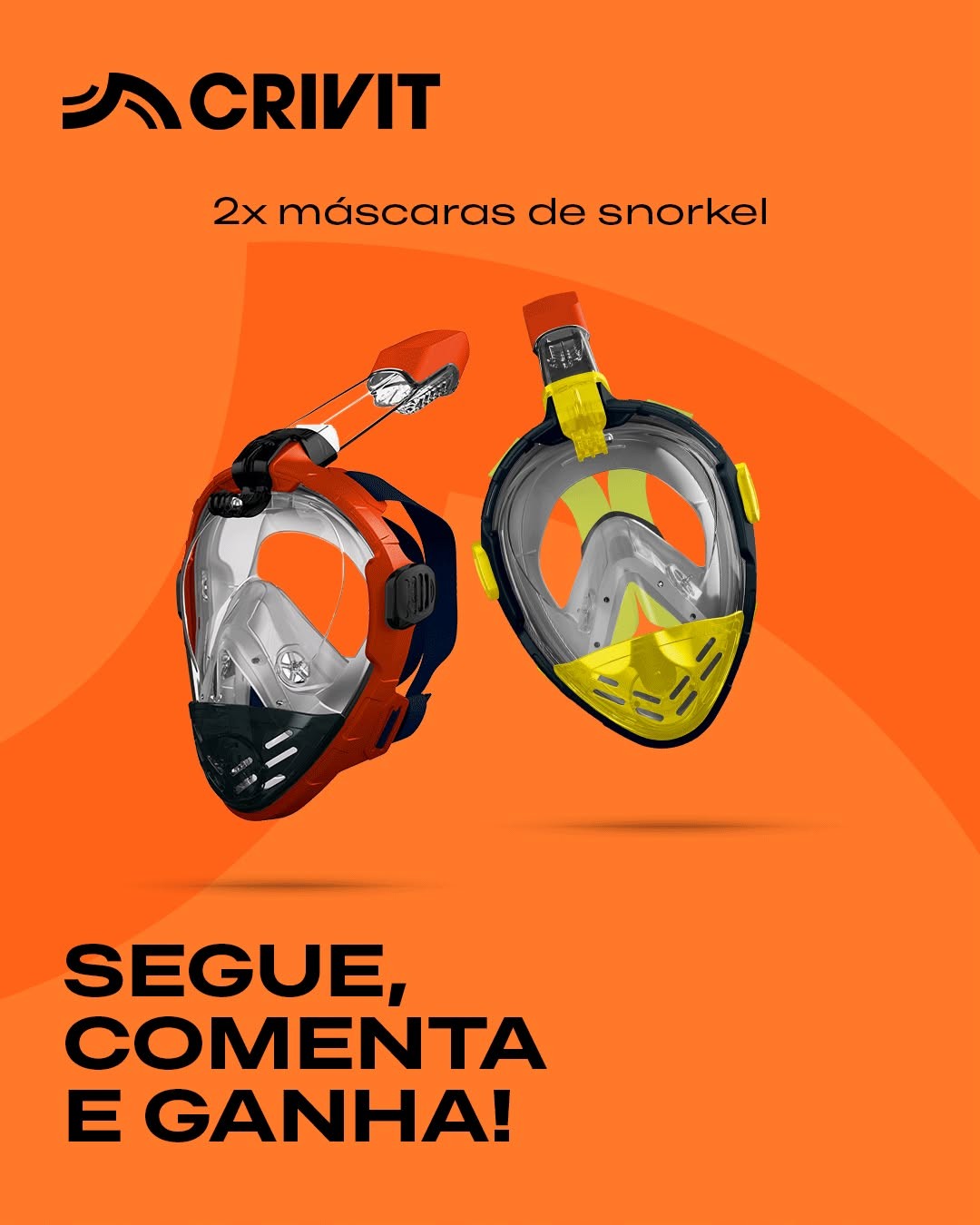 Máscaras de Snorkel CRIVIT