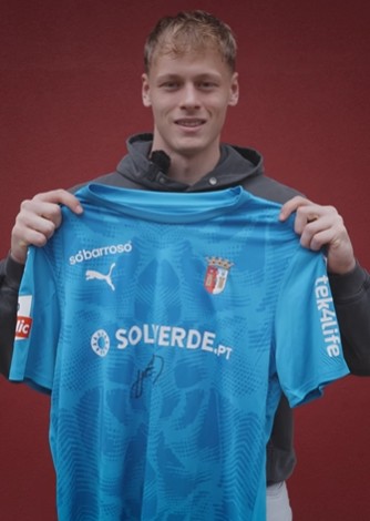 Camisola SC Braga Autografada