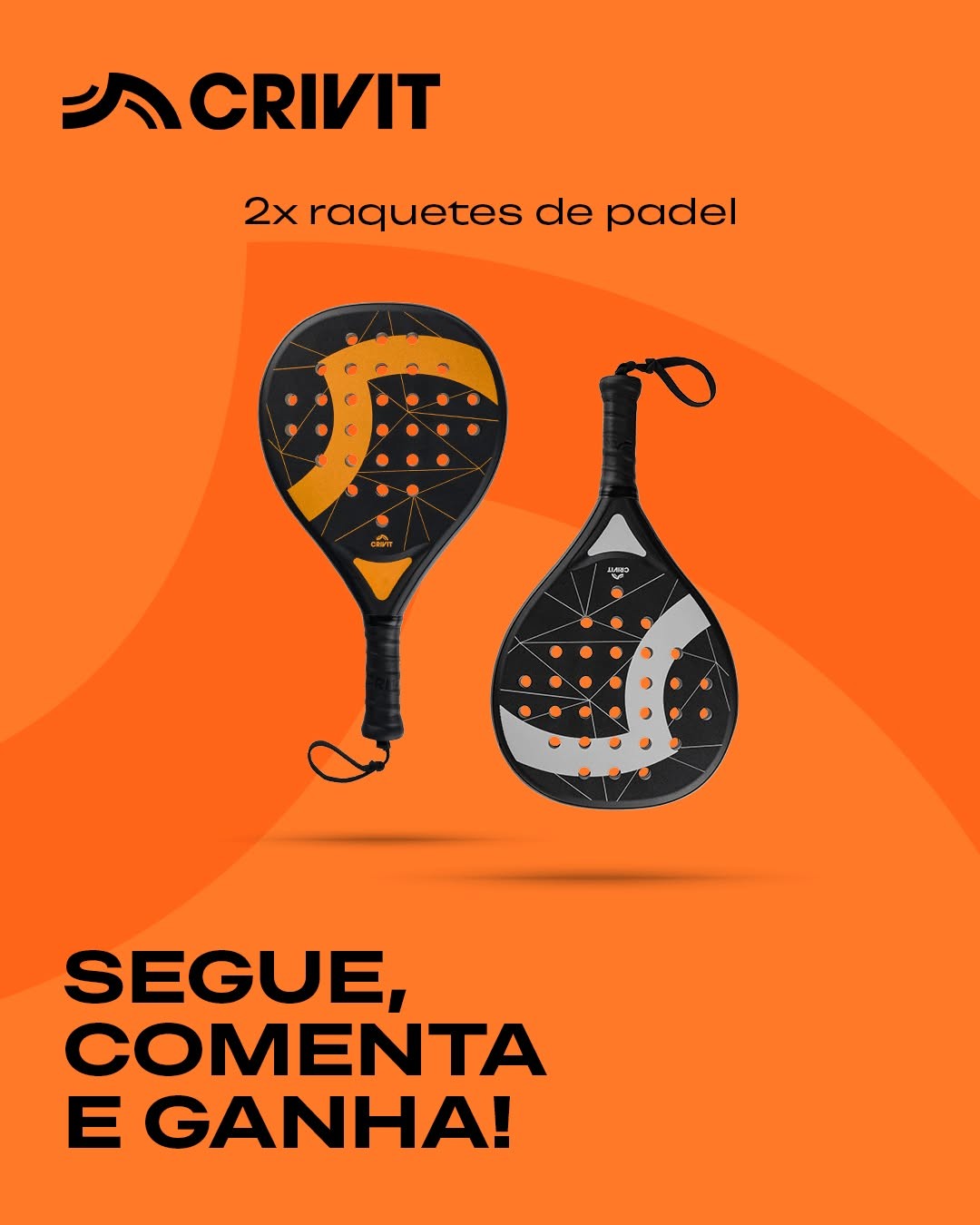 Giveaway Crivit Raquetes de Padel