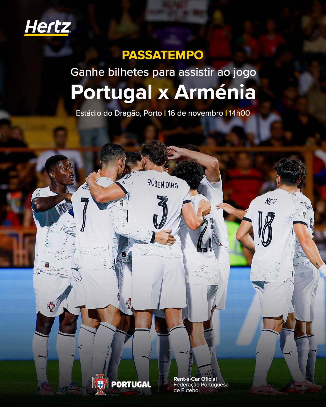 Portugal vs Arménia