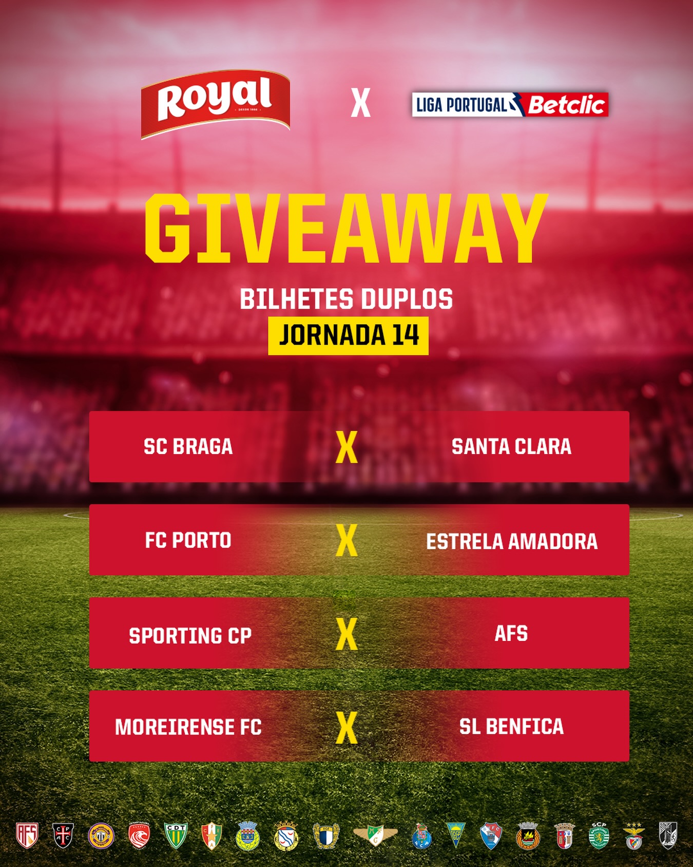 14ª Jornada Liga Portugal Royal