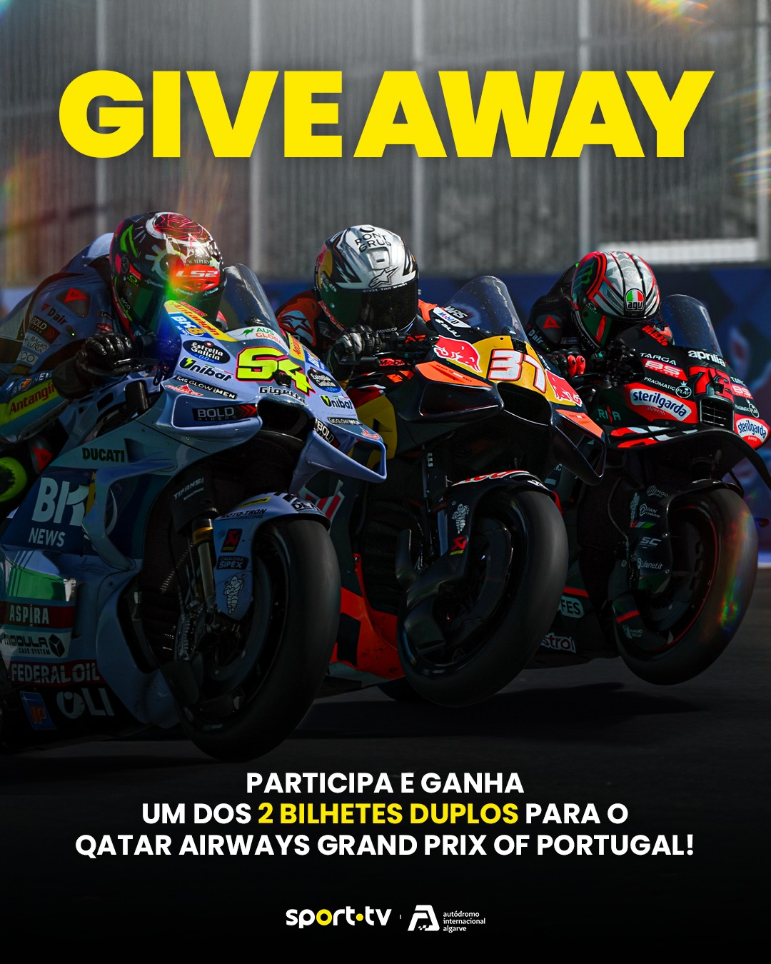 MotoGP Qatar Airways Grand Prix of Portugal - Sport TV