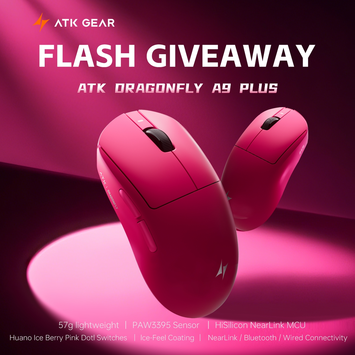 ATK Dragonfly A9 Plus Giveaway