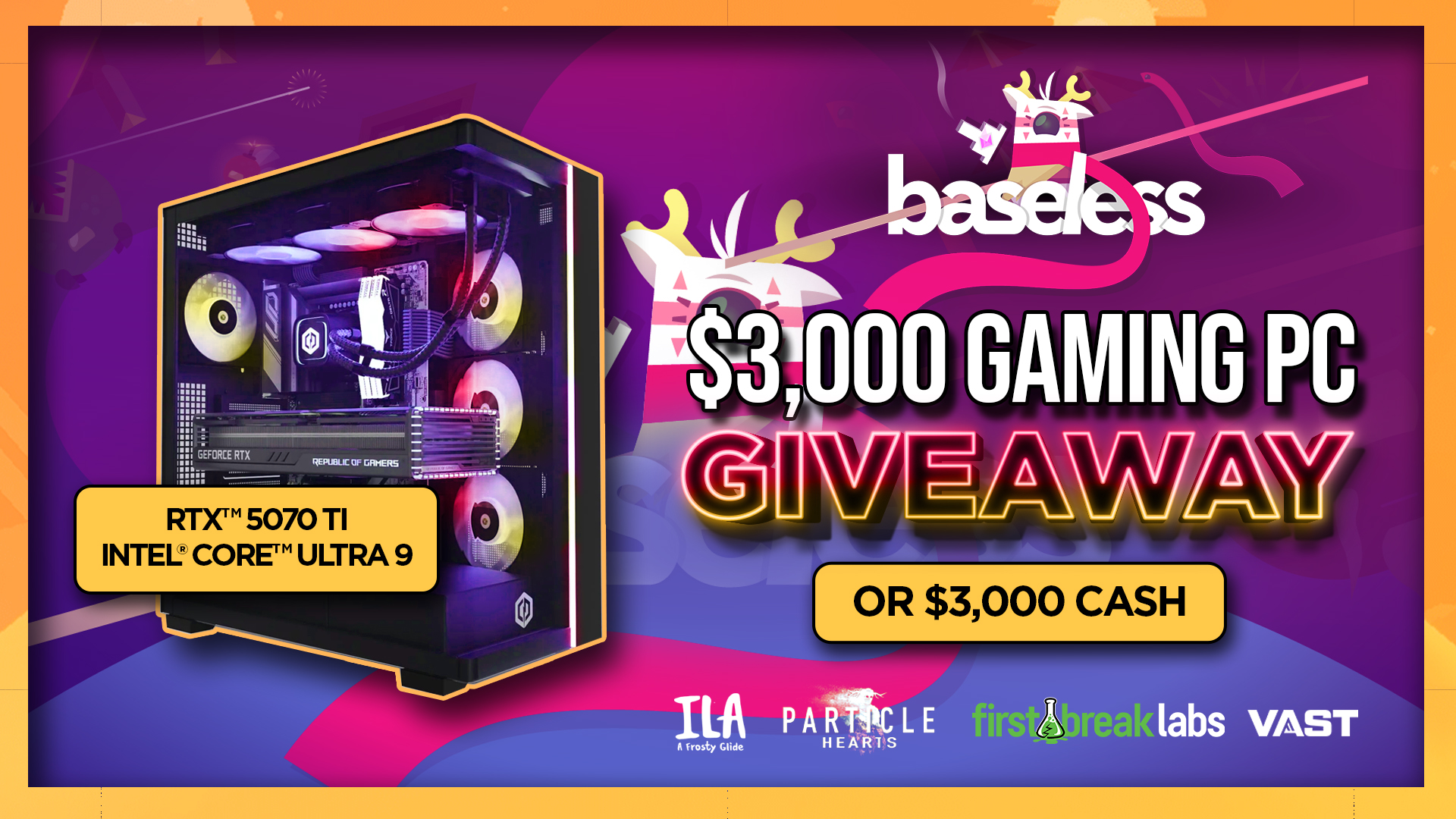 Baseless Gaming PC ou Cash