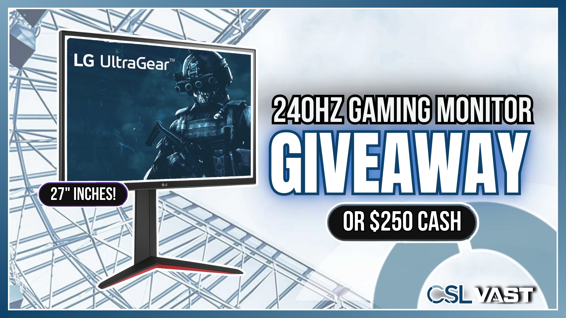 CSL International 240Hz Gaming Monitor