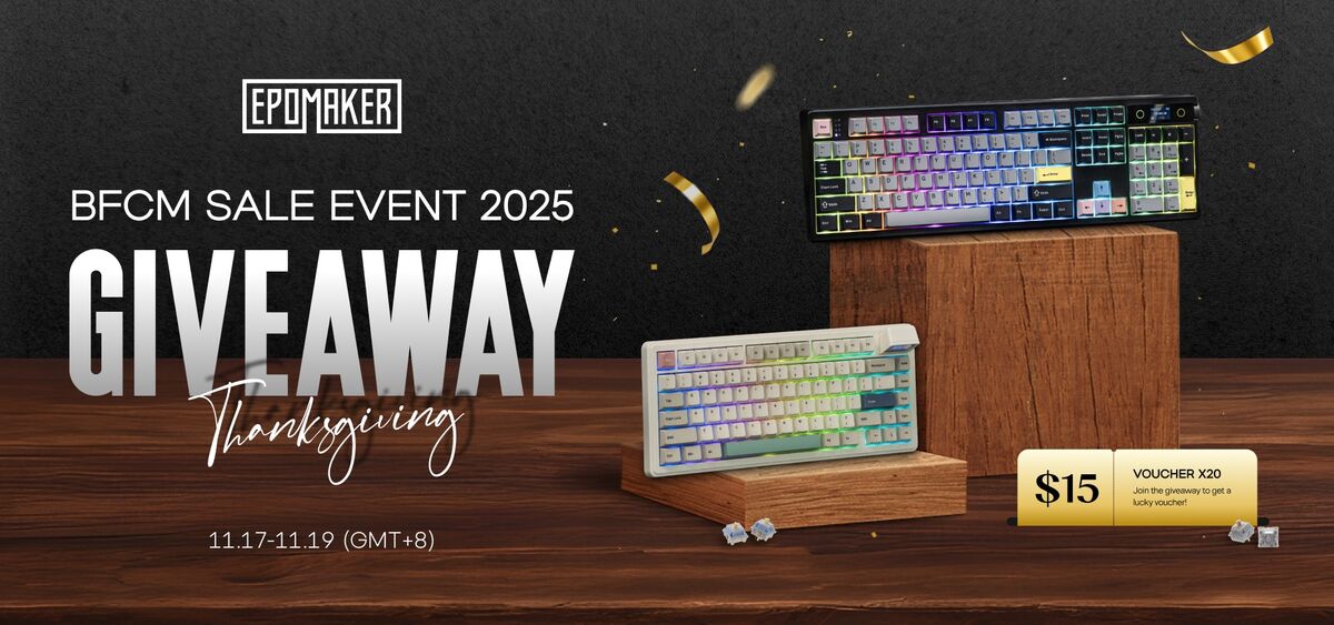 Epomaker TH108 PRO Giveaway