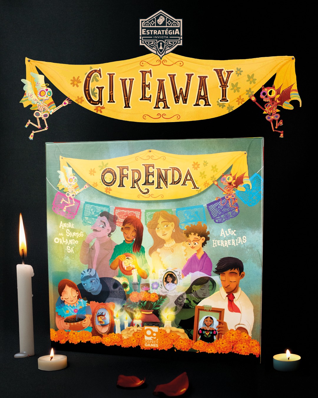 Ofrenda Estratégia Invicta Giveaway