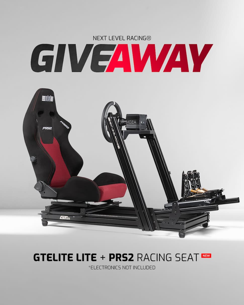 GTElite Lite Cockpit + PRS2 Sim Racing Seat