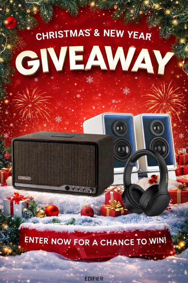 Edifier Audio Giveaway