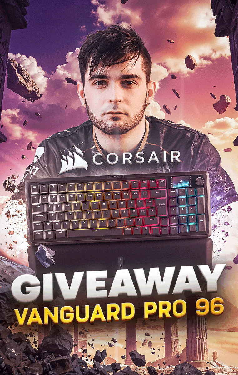 Corsair Vanguard PRO 96 Gaming Keyboard Giveaway