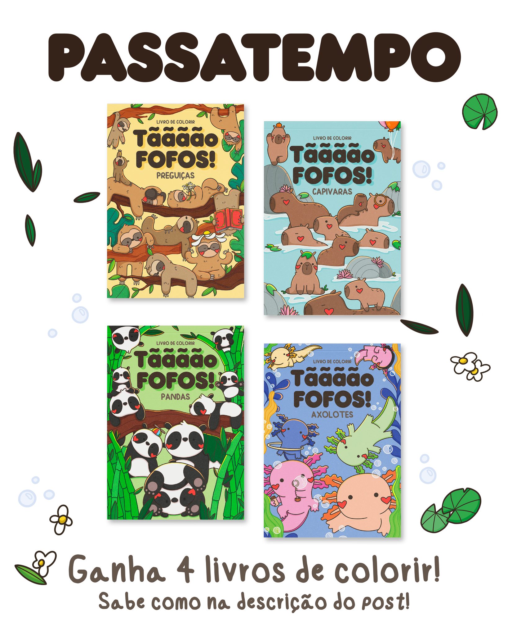 Livros de Colorir Zero a Oito