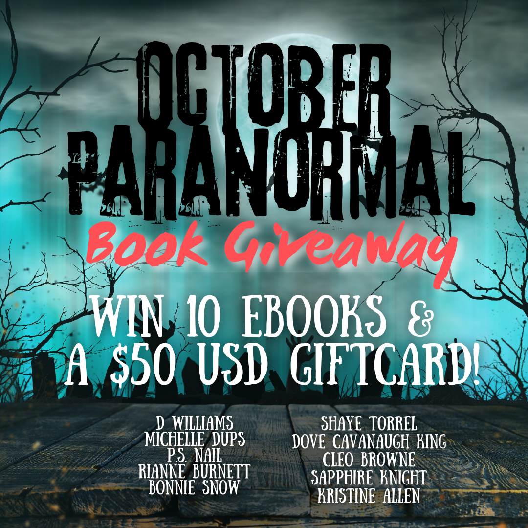 October Paranormal Romance Readers Giveaway
