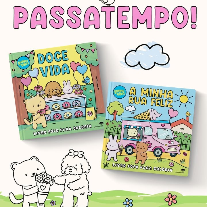 Livros de Colorir Jacarandá Editora