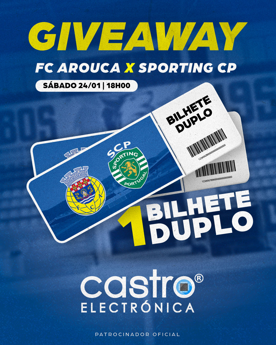 Arouca vs Sporting Castro