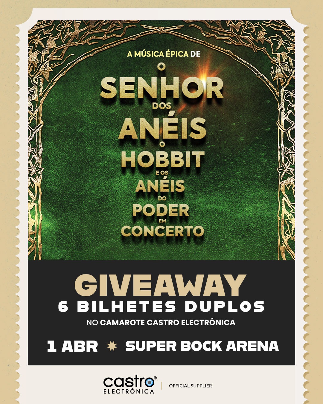 The Lord of the Rings, The Hobbit & The Rings of Power — Castro Eletrónica