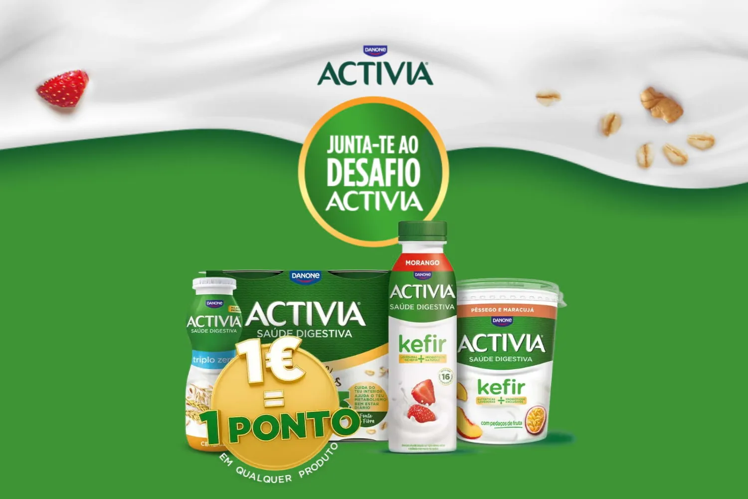 Desafio Activia - Troque Pontos por Prémios