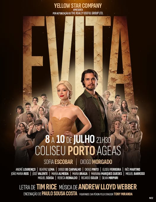 Passatempo Musical Evita — Porto