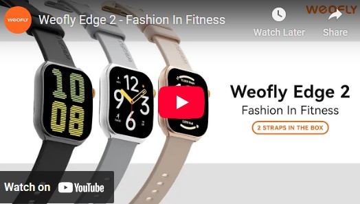 Weofly Edge 2 Smartwatch Giveaway