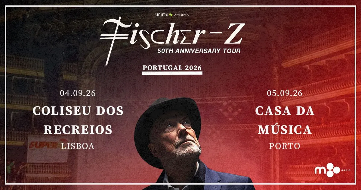 Fischer-Z - Concertos em Portugal 2026