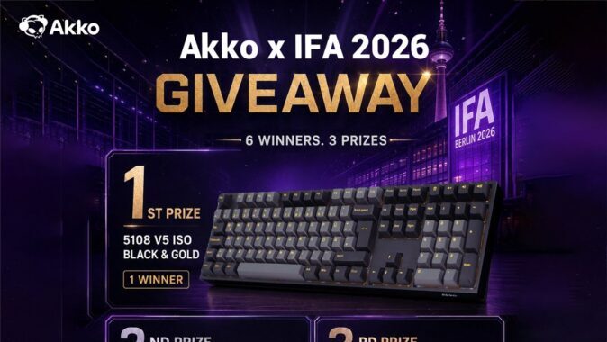 Akko x IFA 2026 Giveaway