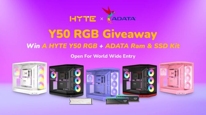 HYTE x ADATA Y50 RGB Giveaway