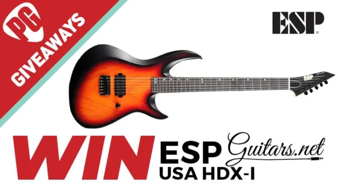 Win an ESP USA HDX-I Electric Guitar — Guitars.net!