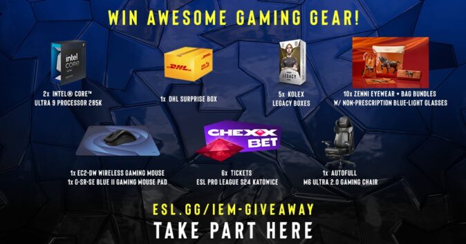 IEM Cologne MAJOR 2026 Giveaway