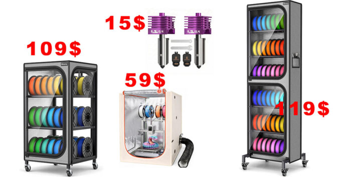 3D Filament Storage Rack Giveaway
