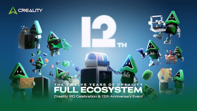 Creality 12th Anniversary Giveaway