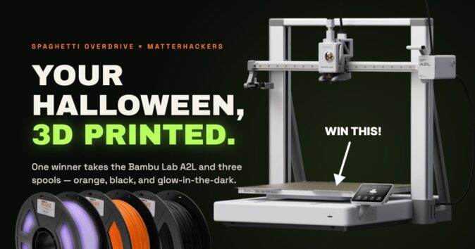 Bambu Lab A2L and Halloween Filament Giveaway