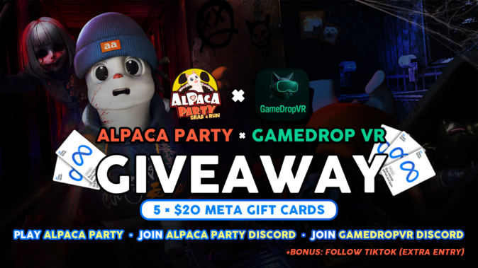 Alpaca Party x Gamedrop VR Giveaway