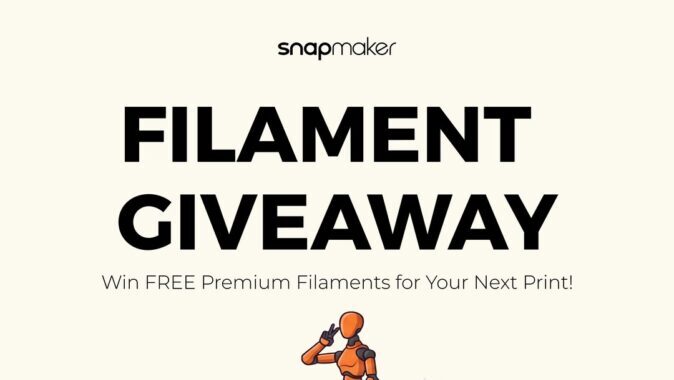 Win Snapmaker Silk Dual-Color PLA Filaments — Snapmaker!