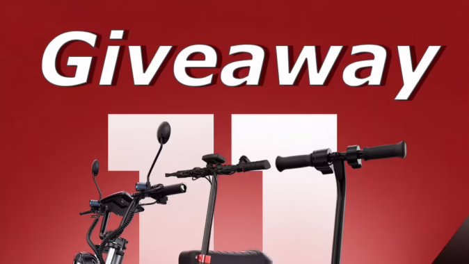 iScooter 11th Anniversary Giveaway