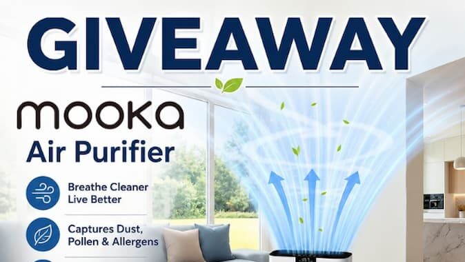 MOOKA Air Purifier KJ190 Giveaway