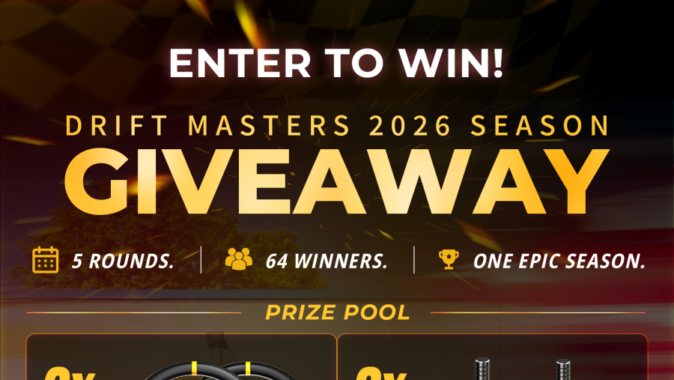MOZA x Drift Masters 2026 Season Giveaway