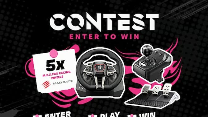 Kinguin Mad Catz M.2.X Pro Racing Wheel Giveaway