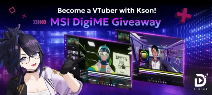 MSI DigiME VTuber Giveaway