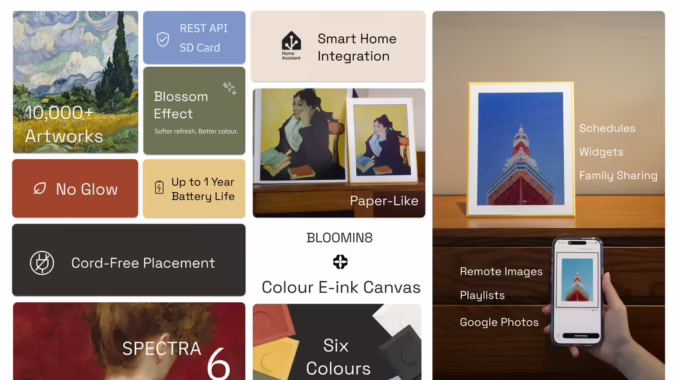 BLOOMIN8 — Win Your Colour E-Ink Canvas Giveaway