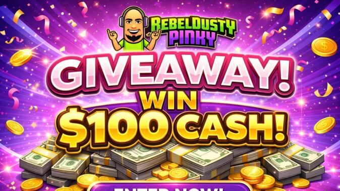 RebelDustyPinky $100 PayPal Giveaway