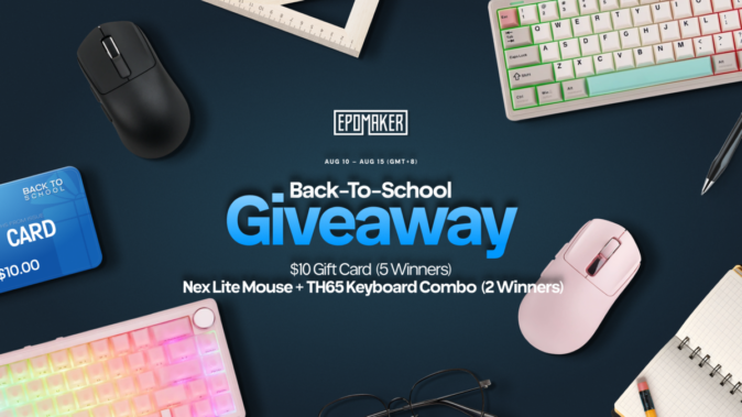 Epomaker Back To School Giveaway