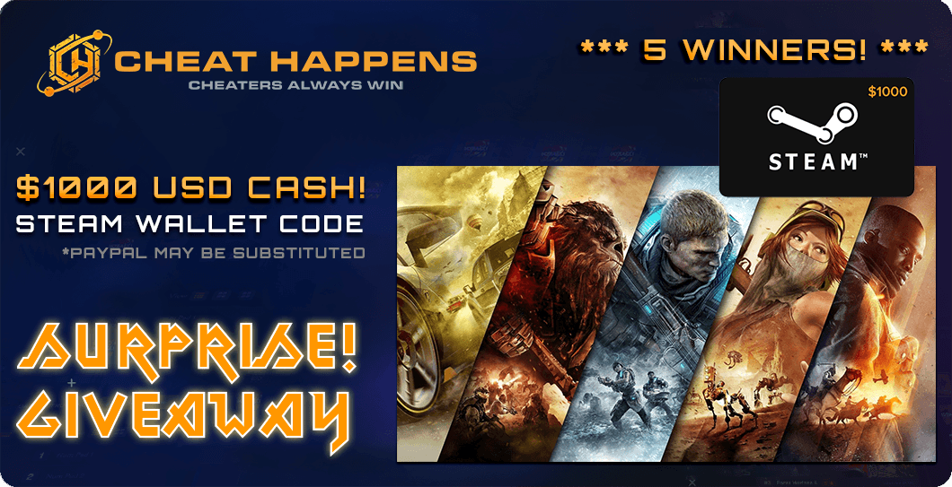 $1000 CASH GIVEAWAY