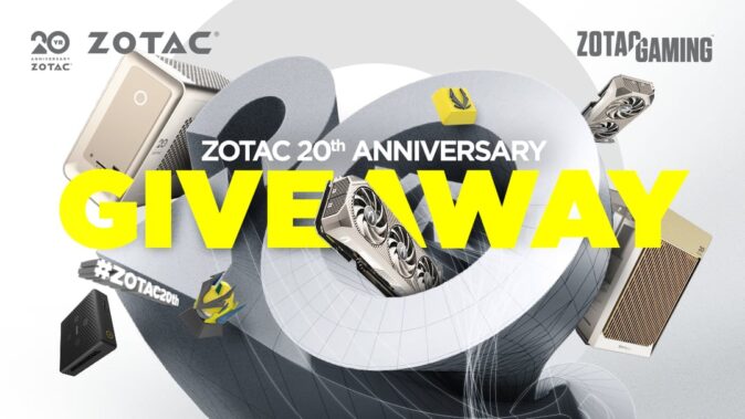 ZOTAC 20th Anniversary Phase IV Giveaway