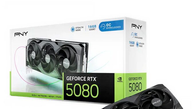 PNY GeForce RTX 5080 Graphics Card Giveaway