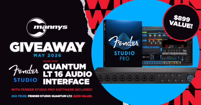 Fender Studio Audio Interface Giveaway