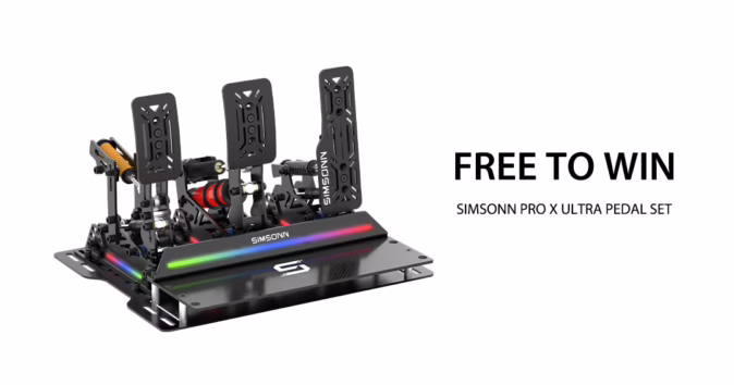 SIMSONN Pro X Ultra Pedal Set Giveaway